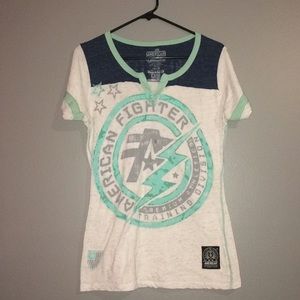 American fighter shirt